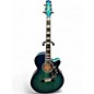 Used Takamine TSP178AC Trans Blue Burst Acoustic Electric Guitar thumbnail