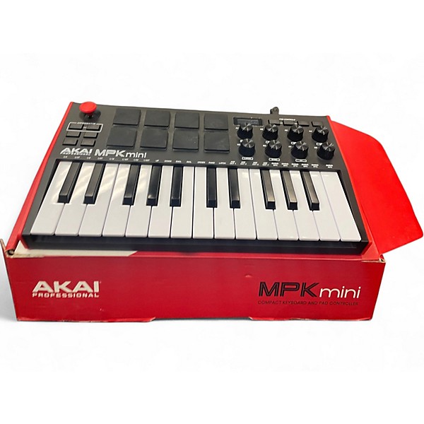 Used Akai Professional MPK Mini MIDI Controller