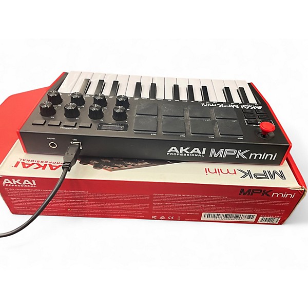 Used Akai Professional MPK Mini MIDI Controller