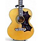 Used Epiphone EJ200E Elvis Presley  Natual Acoustic Electric Guitar