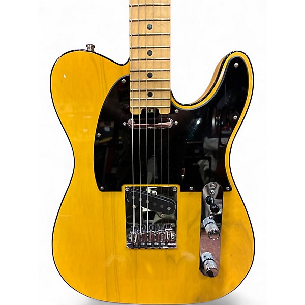 Used Fender American Elite Telecaster Butterscotch Blonde Solid Body Electric Guitar