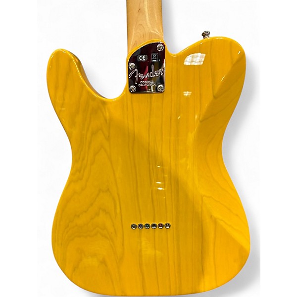 Used Fender American Elite Telecaster Butterscotch Blonde Solid Body Electric Guitar