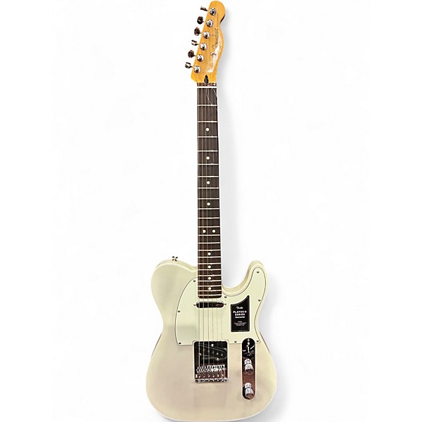 Used Fender Player II Telecaster Chambered Ash White Blonde Solid Body Electric Guitar