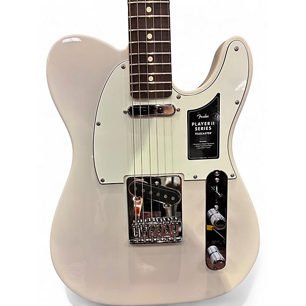 Used Fender Player II Telecaster Chambered Ash White Blonde Solid Body Electric Guitar