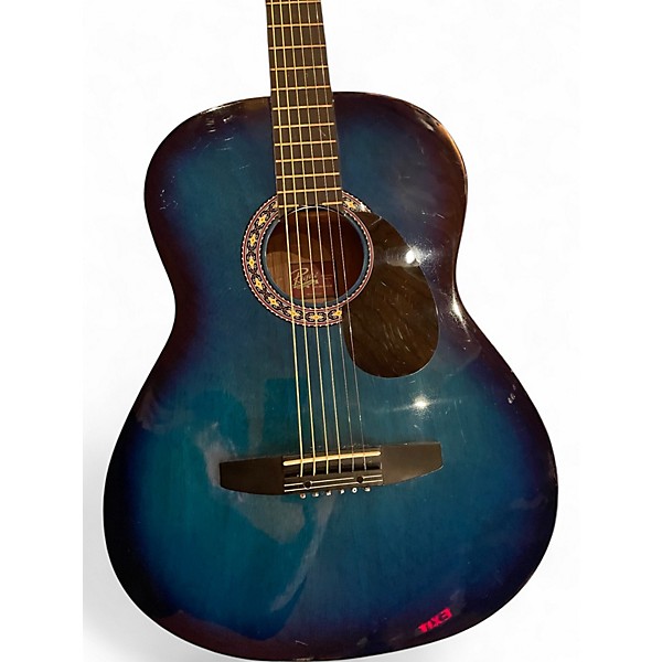 Used Rogue RA100D BLUE Acoustic Guitar