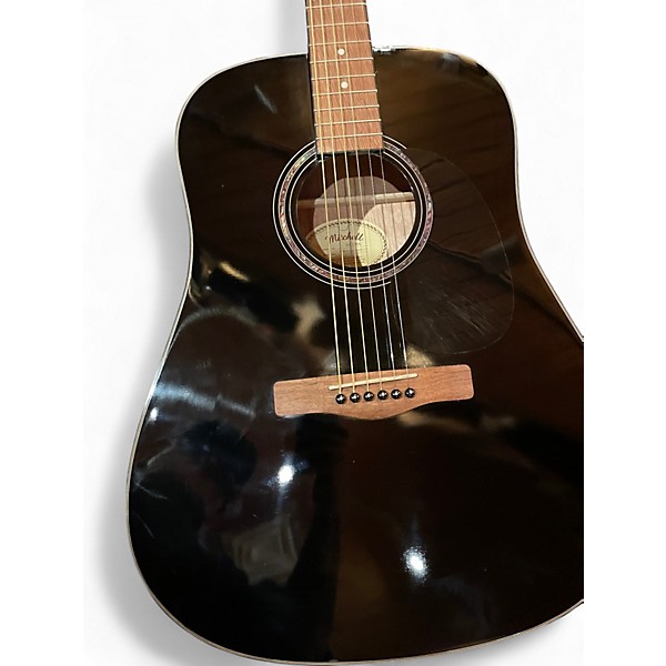 Used Mitchell D120 BLACK Acoustic Guitar