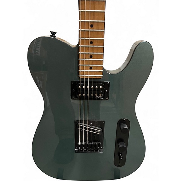 Used Squier Contemporary Telecaster RH Gunmetal Gray Solid Body Electric Guitar