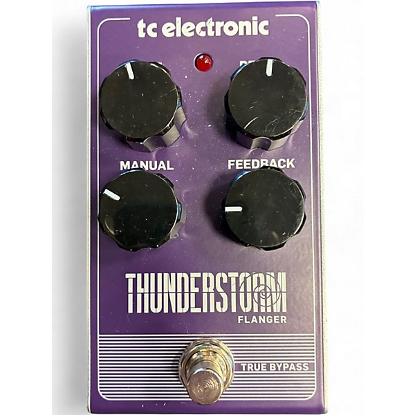Used TC Electronic Thunderstorm Flanger Effect Pedal