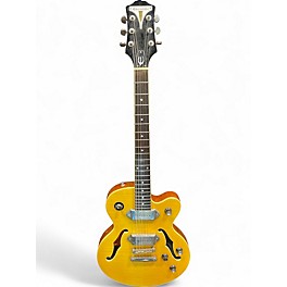 Used Epiphone Wildkat studio Antique Natural Hollow Body Electric Guitar