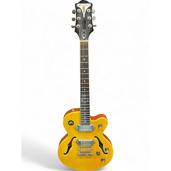 Used Epiphone Wildkat studio Antique Natural Hollow Body Electric Guitar