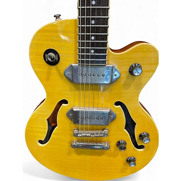 Used Epiphone Wildkat studio Antique Natural Hollow Body Electric Guitar