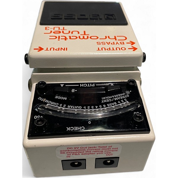 Used BOSS TU3 Chromatic Tuner Pedal