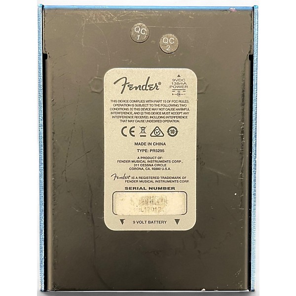 Used Fender Mirror Image Delay Effect Pedal