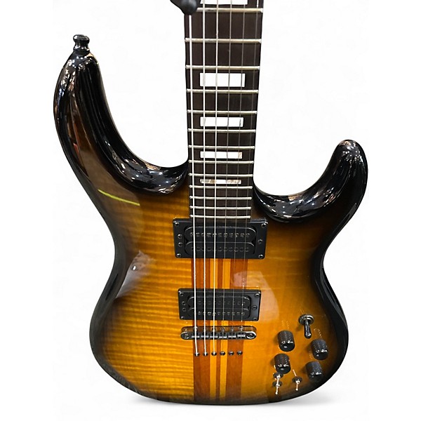 Used Carvin DC400 TIGER BURST Solid Body Electric Guitar