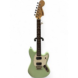 Used Squier Bullet Mustang HH Seafoam Green Solid Body Electric Guitar