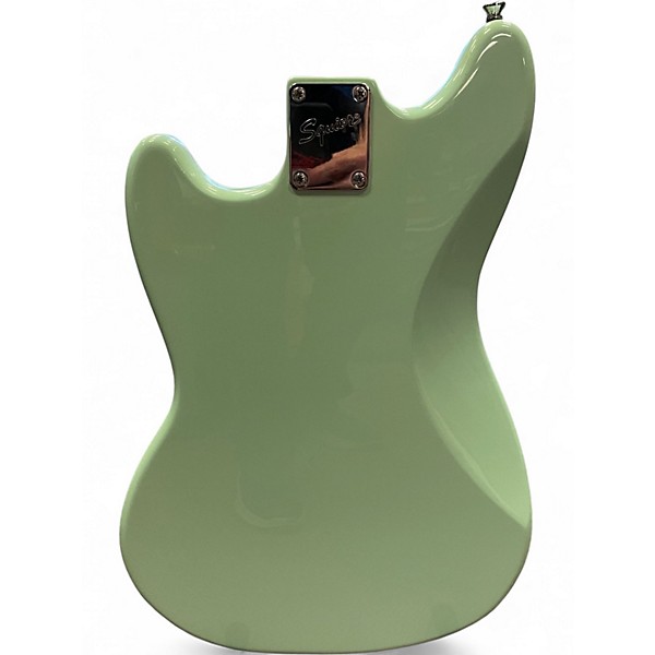 Used Squier Bullet Mustang HH Seafoam Green Solid Body Electric Guitar