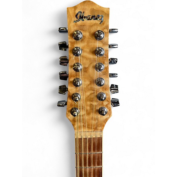 Used Ibanez EW2012ASENT Natural 12 String Acoustic Electric Guitar