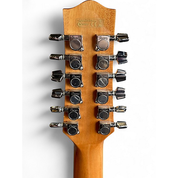 Used Ibanez EW2012ASENT Natural 12 String Acoustic Electric Guitar