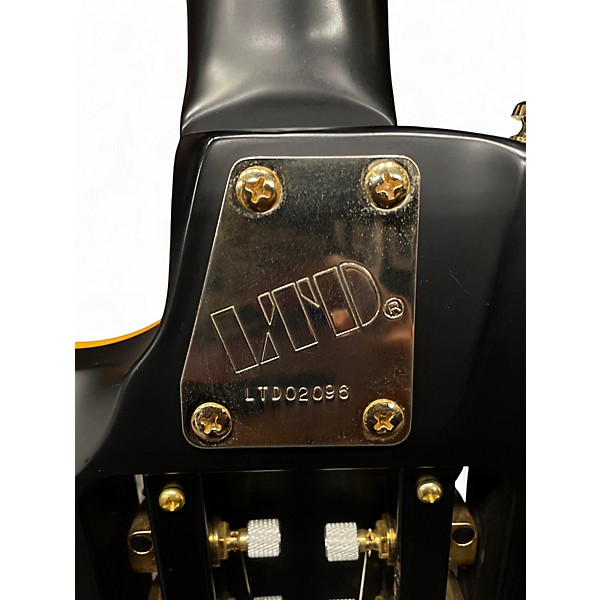 Used Traveler Guitar EC1 Black and Gold Electric Guitar