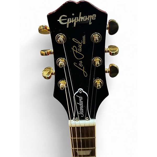 Used Epiphone Les Paul Standard ‘60s Washed cherry sunburst Solid Body Electric Guitar
