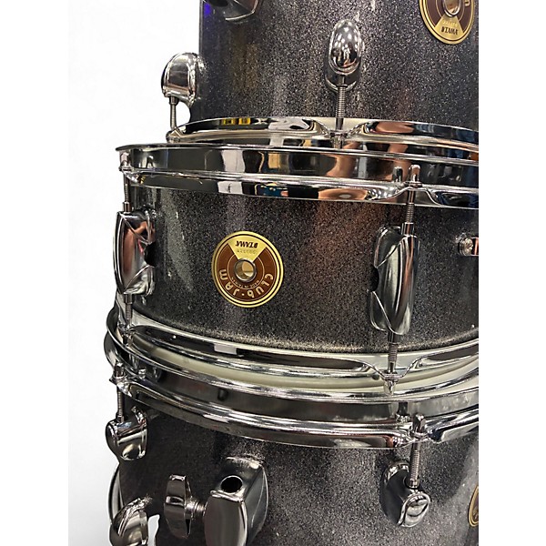 Used TAMA 4 Piece Club-JAM 4-Piece Shell Pack Galaxy Silver Drum Kit