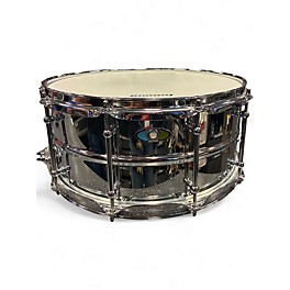 Used Ludwig 6.5X14 Supralite Snare Silver Drum