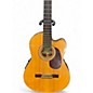 Used Washburn C 64 CE Natural Classical Acoustic Electric Guitar