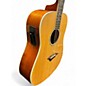 Used Dean tradition one Natural Acoustic Electric Guitar