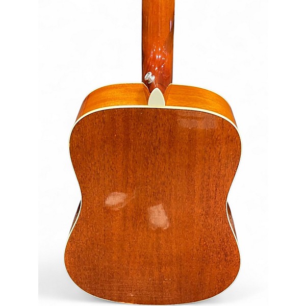 Used Dean tradition one Natural Acoustic Electric Guitar
