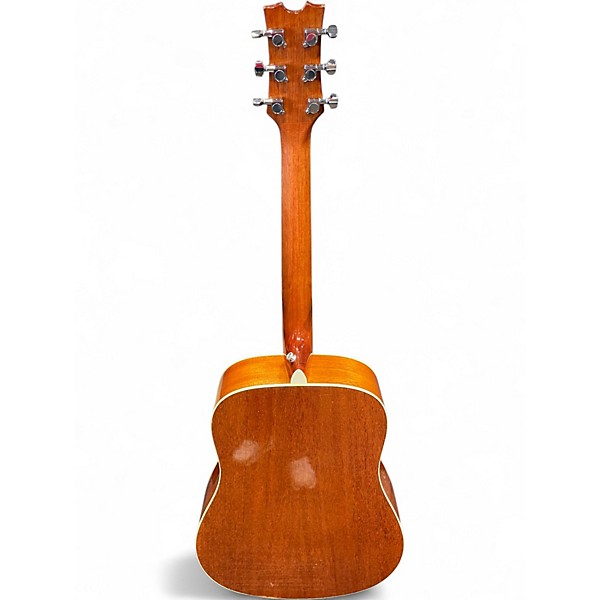 Used Dean tradition one Natural Acoustic Electric Guitar