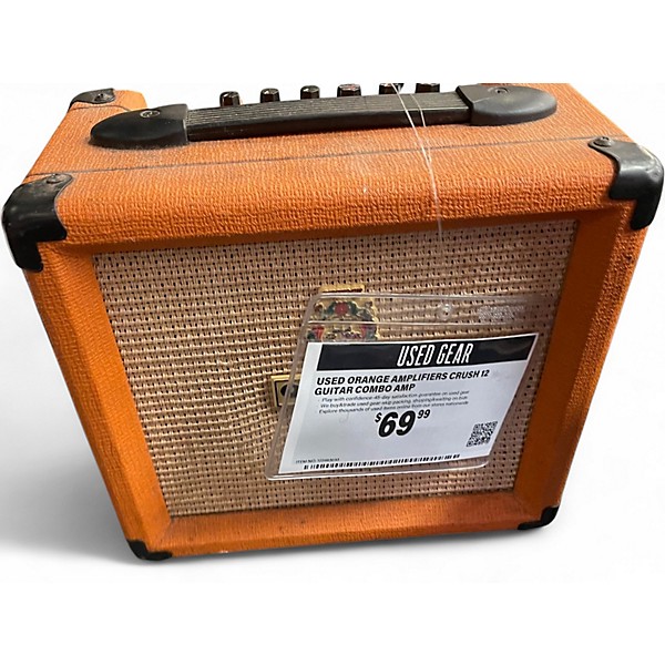 Used Orange Amplifiers Crush 12 Guitar Combo Amp