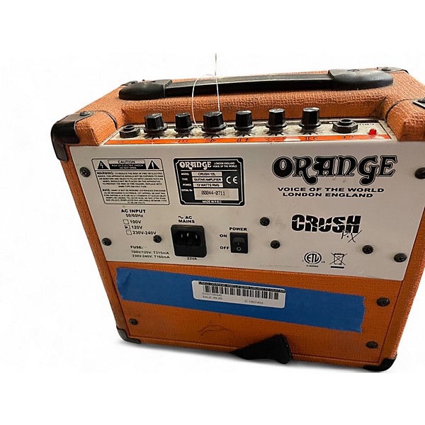 Used Orange Amplifiers Crush 12 Guitar Combo Amp