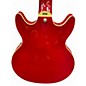 Used Hagstrom Alvar Cherry Hollow Body Electric Guitar