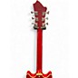 Used Hagstrom Alvar Cherry Hollow Body Electric Guitar