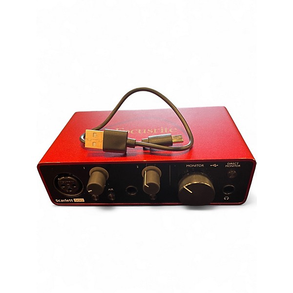 Used Focusrite Scarlett Solo Audio Interface