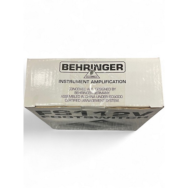 Used Behringer FS112V Pedal