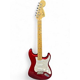 Used Fender American Standard Stratocaster Candy Apple Red Solid Body Electric Guitar