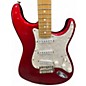 Used Fender American Standard Stratocaster Candy Apple Red Solid Body Electric Guitar