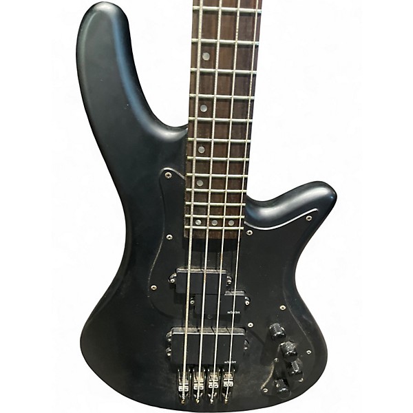 Used Schecter Guitar Research Stealth-4 Black Electric Bass Guitar