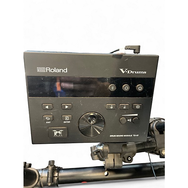 Used Roland Td07 Electric Drum Set