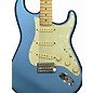 Used Fender American Professional Stratocaster SSS Metallic Aqua Marine Solid Body Electric Guitar
