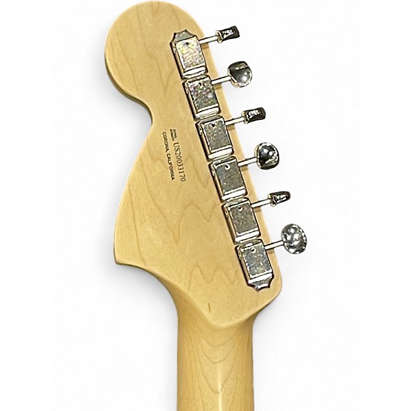 Used Fender American Professional Stratocaster SSS Metallic Aqua Marine Solid Body Electric Guitar
