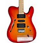 Used Bootlegger RYE Cherry Sunburst Hollow Body Electric Guitar
