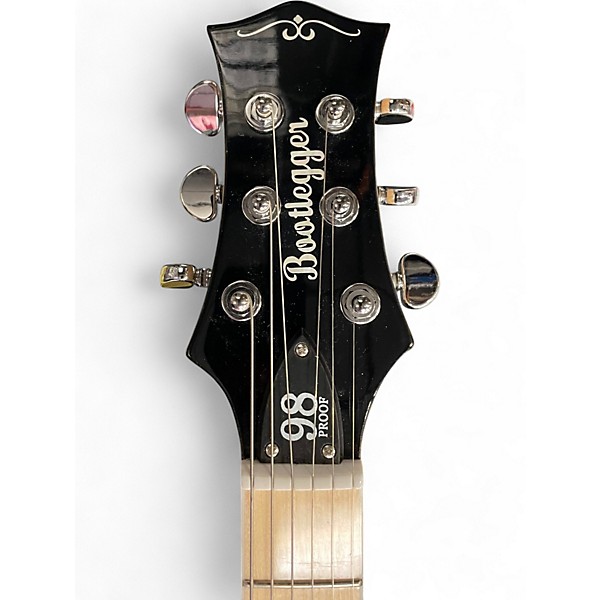 Used Bootlegger RYE Cherry Sunburst Hollow Body Electric Guitar