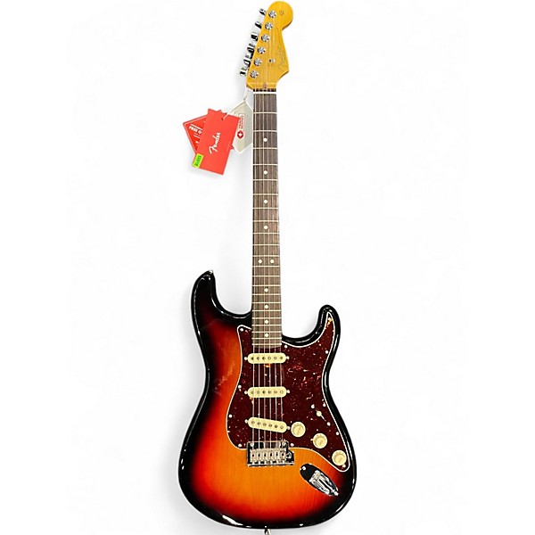 Used 2020 Fender American Professional II Stratocaster 3 Color Sunburst Solid Body Electric Guitar