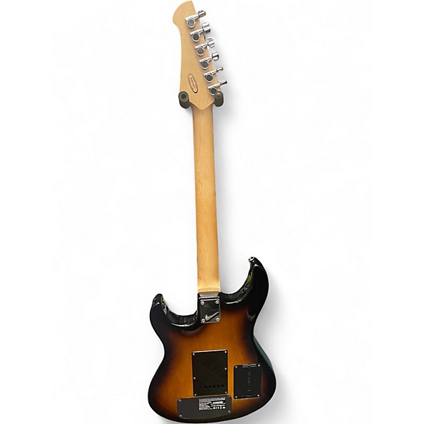 Used Line 6 Variax Standard 2 Color Sunburst Solid Body Electric Guitar