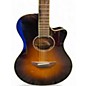 Used Yamaha APX600 Violin burst Acoustic Electric Guitar