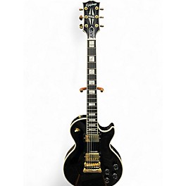 Used 2024 Epiphone Les paul custom inspired by Gibson Black Solid Body Electric Guitar