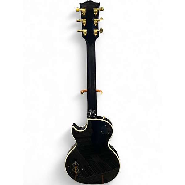 Used 2024 Epiphone Les paul custom inspired by Gibson Black Solid Body Electric Guitar