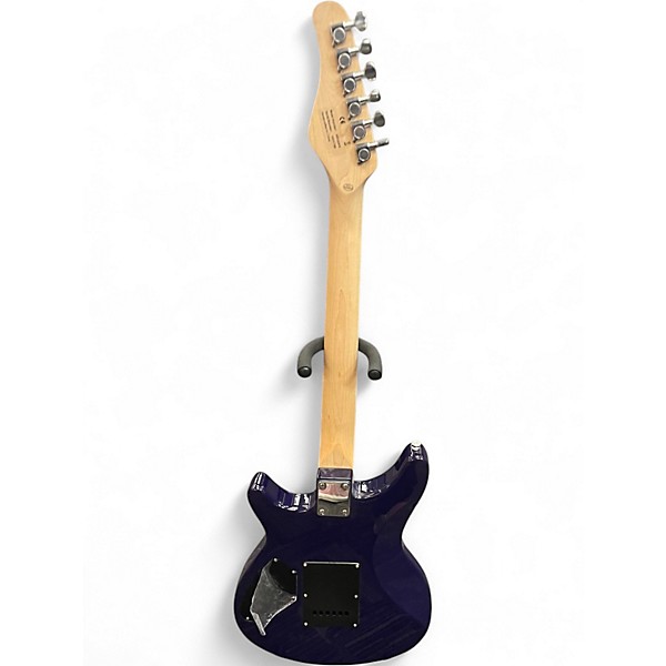 Used Rogue ROCKETEER Purple Solid Body Electric Guitar